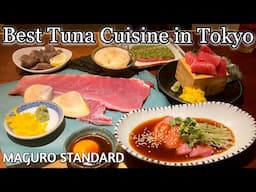 The World's Best Tuna Cuisine at Maguro Standard in Monzennakacho, Tokyo, Japan!