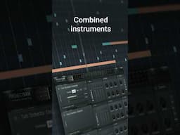 Easily play a combination of instruments simultaneously 🎻📯🥁