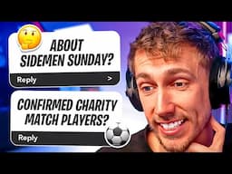 Confirmed Sidemen Charity Match 2025 Players? (Miniminter Q&A)