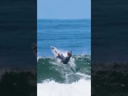 Massive tail blow by young Max McGillvray #HighPerformance #surfing