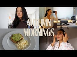 autumn morning vlog. healthy habits, breakfast & pilates AD