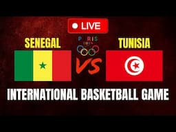 Senegal Vs Tunisia International Basketball Game