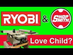 Is the Ryobi BT3000 Table Saw Related to Shopsmith?