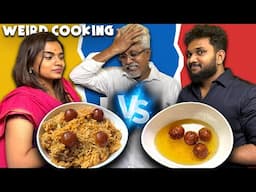 Gulab Jamun Biryani 😭 VS Gulab Meatballs 🤢| Weird Cooking Challenge! 😂🔥