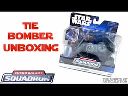 Unboxing The Star Wars Micro Galaxy Squadron TIE Bomber 2023