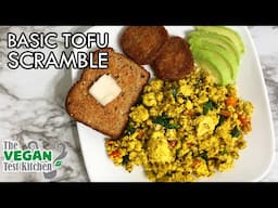 How to Make a Basic Tofu Scramble | Veganomicon | The Vegan Test Kitchen