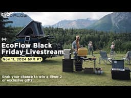 EcoFlow Black Friday Sales Livestream