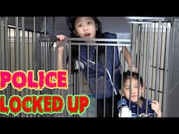 Pretend Play Police Officer Locked Up in New Jail