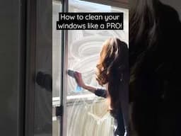 How to clean your windows like a PRO! Stephanie McQueen