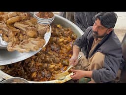 THE DELICIOUS BREAKFAST OF PESHAWAR - AHMAD PAYA | KOHATI GATE PESHAWAR - SIRI PAYA | PESHAWARI PAYA