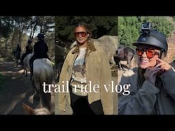 TRAIL RIDE VLOG | Horse Riding in Barcelona