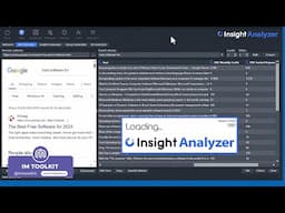 How to get the URL metrics from Keywords Everywhere | Insight Analyzer