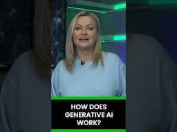 How does Generative AI work? #generativeai #largelanguagemodels #genai