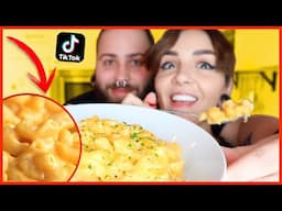 DESMINTIENDO la RECETA VIRAL de MAC & CHEESE de TIK TOK!