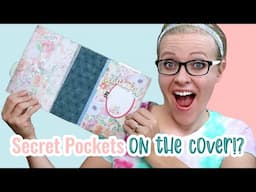 Make a Junk Journal Cover with secret pockets!