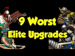 Top 9 Worst Elite upgrades (AoE2)