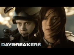 'Dalton And Lionel Are Ambushed by the Military' Scene | Daybreakers