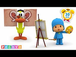 🎨 Corso d'arte con Pocoyo! 🖼️ (30 minuti)| Pocoyo 🇮🇹 Italiano Canale Ufficiale | Cartoni per bambini