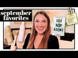 SEPTEMBER FAVORITES 2022 | Great glowy products, fall nail colors, & a book rec | MAGGIE'S TWO CENTS