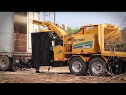 Amazing Powerful Wood Chipper Machines in Action, Incredible Tree Shredder Equipment Working