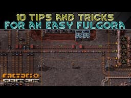 10 TIPS For An Easy FULGORA Time - Factorio Space Age Guide