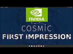 A brief look at cosmic (pre-alpha) as a Linux gamer