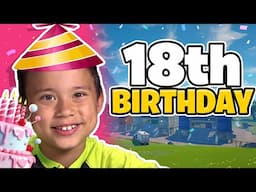 I'M TURNING 18 YEARS OLD! 🎂 Fortnite OG Birthday Stream 🥳