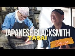 Crafting Excellence: A Day with the World-Famous Tasai (田齊): Forging and Maintaining Chisels