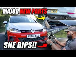 Fixing a Wrecked MK7.5 VW Golf GTI |  MK7.5 VW Golf GTI Repair Journey- Part 2