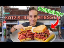 I Ranked NYC's Most Famous Pastrami Sandwiches!