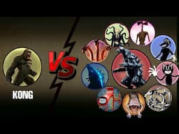 KING KONG Vs All Legendary Monsters + MechaGodzilla Most Epic Video