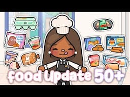 The ULTIMATE FOOD UPDATE! (50+ FOODS) 🛒 | With Voices 📢 | Toca Life World