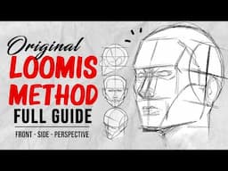 How to draw heads with Loomis Method (Tutorial) | DrawlikeaSir