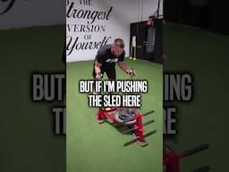 Best Sled Variation For Faster Sprinting #shorts