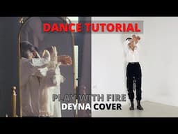 HYUNJIN - PLAY WITH FIRE - Sam Tinnesz / DANCE TUTORIAL ( NOT IN MIRROR)