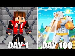 Surviving 100 DAYS as God in MINECRAFT !!!