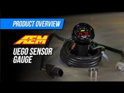 AEM X-Series Wideband UEGO AFR Gauge & AEM-FAE Sensor: Faster Response, Indestructible Performance