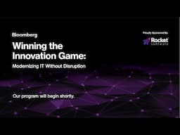 Winning the Innovation Game: Modernizing IT Without Disruption