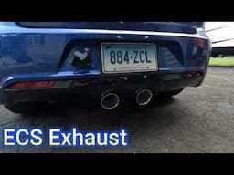 MK6 Golf R Valved Catback Exhaust System ECS!!!