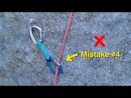 10 Beginner Sport Climbing Mistakes to Avoid