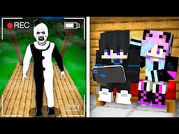 We Got ART THE CLOWN on a Hidden Camera in Minecraft...