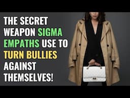 The Secret Weapon Sigma Empaths Use to Turn Bullies Against Themselves! | Sigma | NPD | Empaths