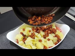 Segredo da minha Vó a Salada de Batata com Bacon