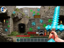 Minecraft in Real Life POV Realistic Minecraft 創世神第一人稱真人版