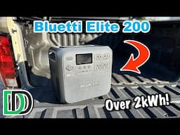 NEW! Bluetti Elite 200 V2 Power Station Review |  2kWh Capacity In A Super Compact Size