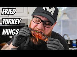 How To Make Juicy & Tender Fried Turkey Wings