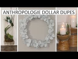 HIGH END DUPES - ANTHROPOLOGIE - Dollar Tree Dupes 2024