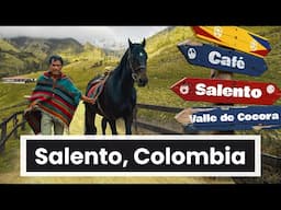 ¿Que Hacer en Salento Colombia? Valle de Cocora y Mas (4k en Español)