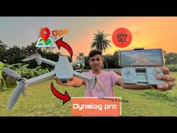 🔥 2024 LATEST DYNALOG DR-DG600C PRO GPS EAC DUAL CAMERA DRONE WITH MINI DISPLAY IN REMOTE | ON SALE🔥