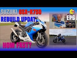 Suzuki GSX-R750 rebuild Ep 6. How fast does it go, Mister?